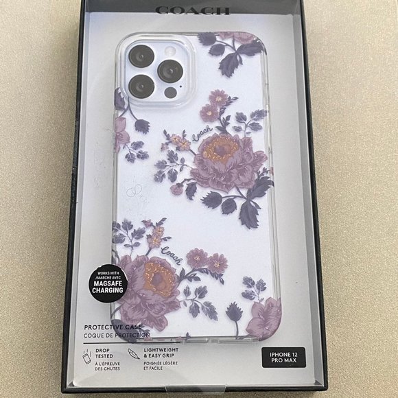 Coach iPhone 12 Pro Max Case - Picture 1 of 4